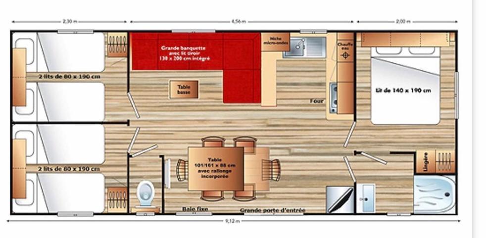 Mobilhome 4 Ca61 ヴィア エクステリア 写真